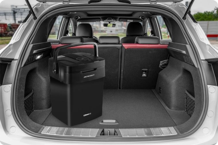 Berdsen, Icemax, lodówka turystyczna, tryb Eco, czarna, 29l