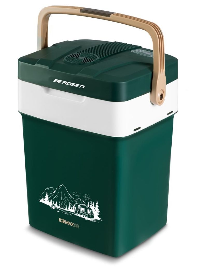 Berdsen, Icemax, lodówka turystyczna, tryb Eco, zielona, 29l