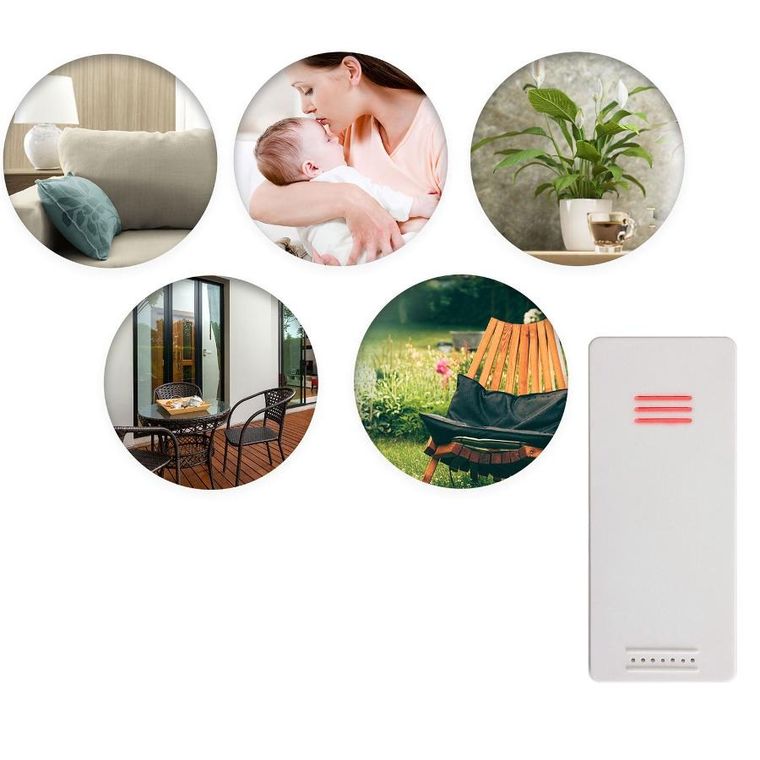 Berdsen, nadajnik do stacji pogodowej, biały