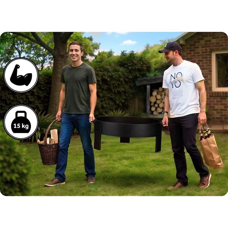 Berdsen, palenisko ogrodowe, 80 cm