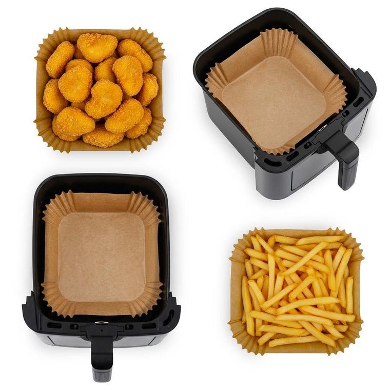 Berdsen, papier do pieczenia, wkładki do frytkownicy, 20 cm, 100 szt.