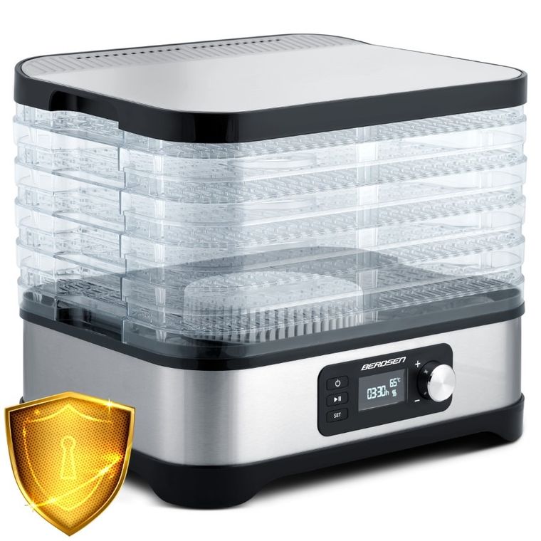 Berdsen, suszarka spożywcza do grzybów i owoców, 400W 10L