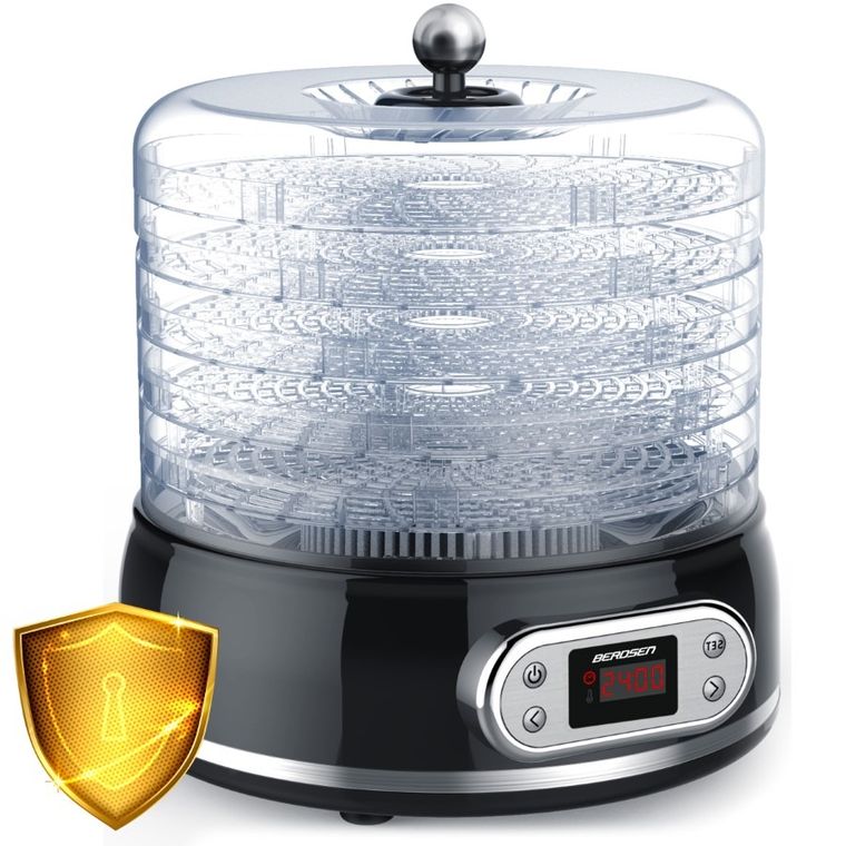 Berdsen, suszarka spożywcza do grzybów i owoców, 400W 10L