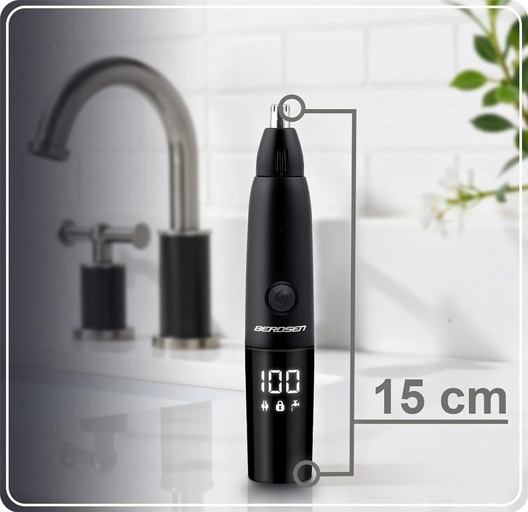 Berdsen, trymer do nosa i uszu, czarna