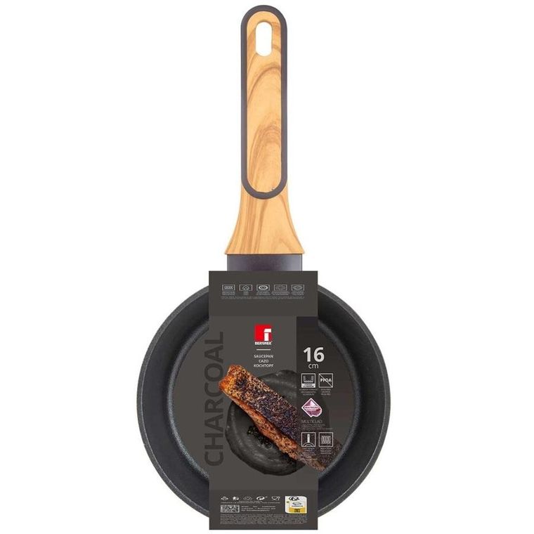 Bergner, Charcoal, rondelek multiclad, 16 cm