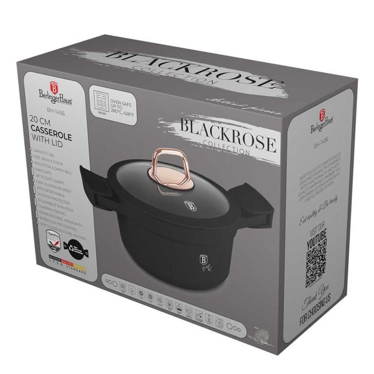 Berlinger Haus, Black Rose, garnek tytanowy, 2.8l