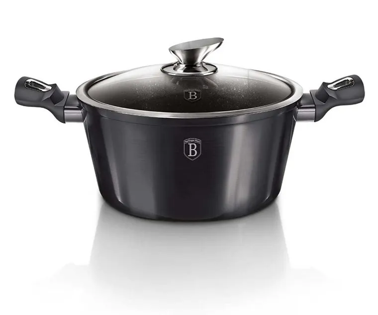 Berlinger Haus, Carbon Pro, garnek granitowy, 6.1l