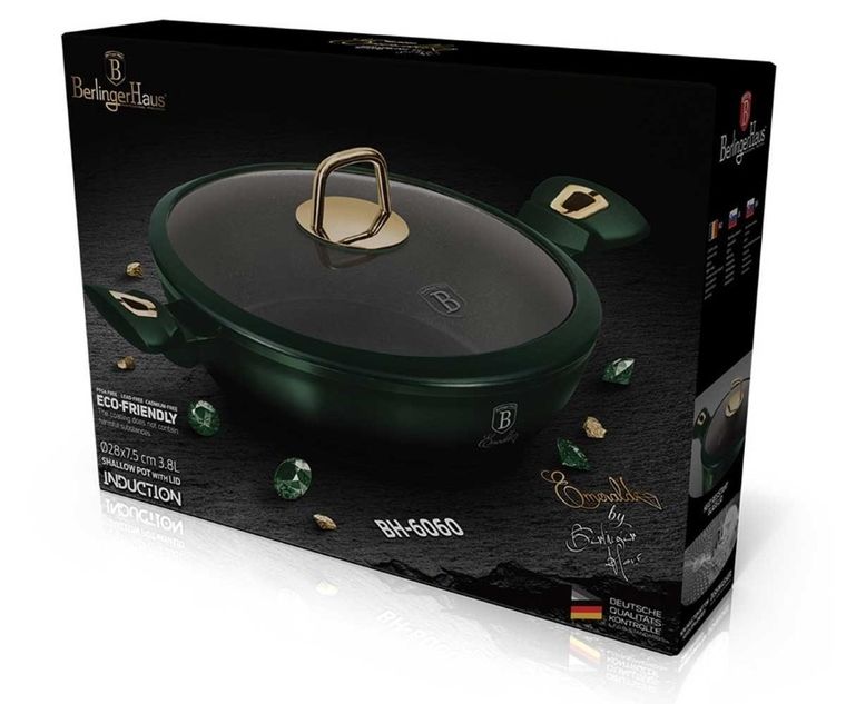 Berlinger Haus, Emerald, garnek tytanowy, 3.8l