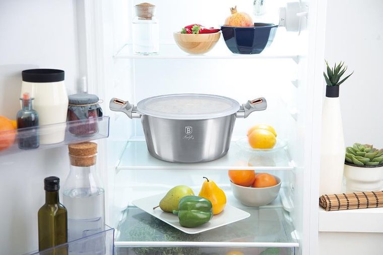 Berlinger Haus, Moonlight, zestaw: garnek z pokrywą + patelnia, 4 elementy