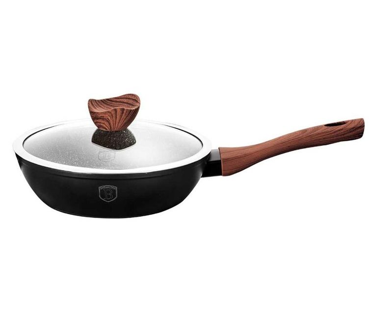 Berlinger Haus, patelnia granitowa, Ebony Rosewood, 24 cm