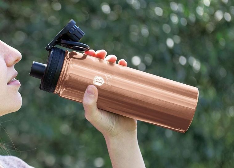 Berlinger Haus, Rose Gold, sportowa butelka, 540 ml, BH-7754