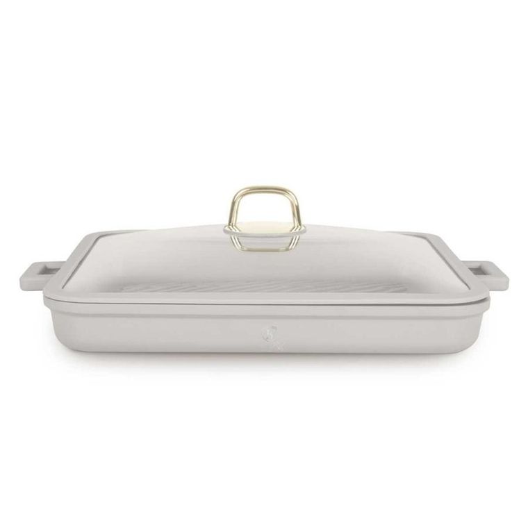 Berlinger Haus, Sahara, patelnia tytanowa z pokrywą, 34-34 cm