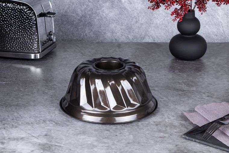 Berlinger Haus, Shiny Black, forma do pieczenia babki