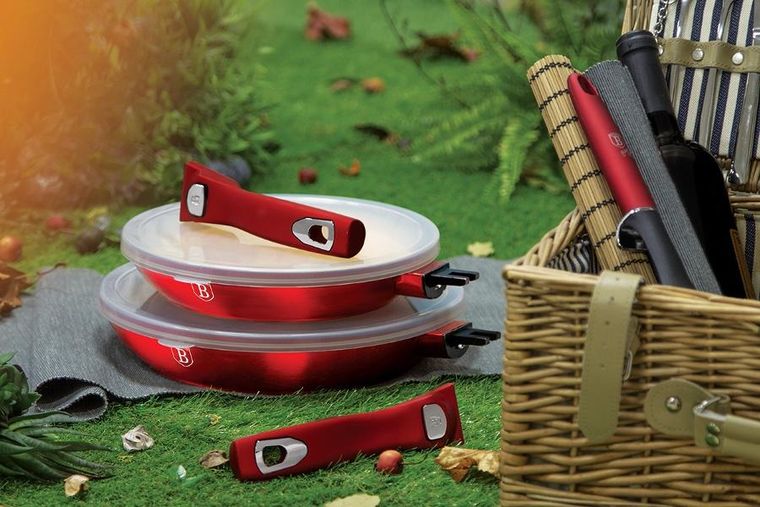 Berlinger Haus, zestaw 3 patelni granitowych