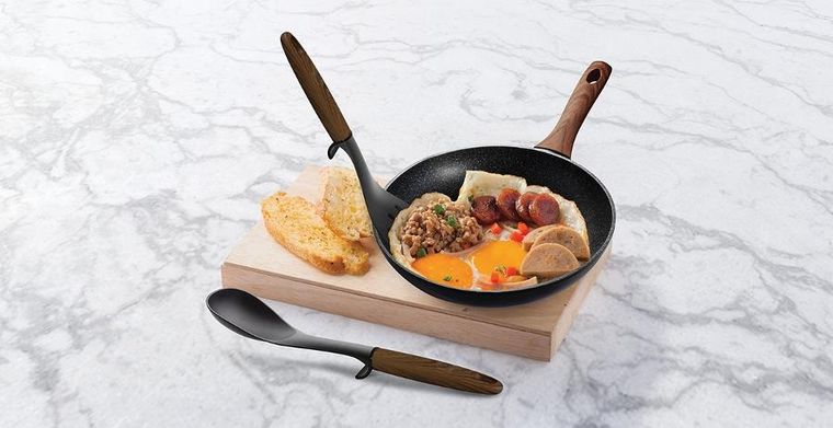 Berlinger Haus, zestaw 3 patelni granitowych, BH-7101