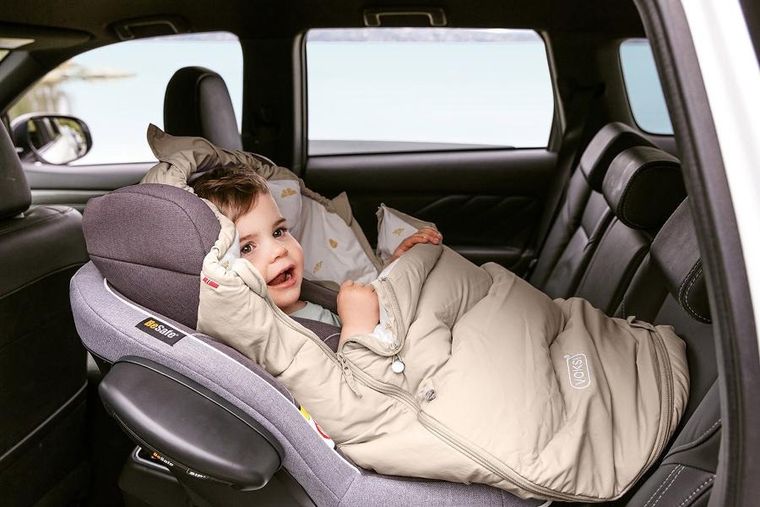 BeSafe Voksi, Explorer, śpiworek do fotelika i wózka, brązowy