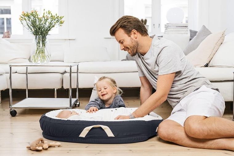 BeSafe Voksi, gniazdko niemowlęce, granatowe