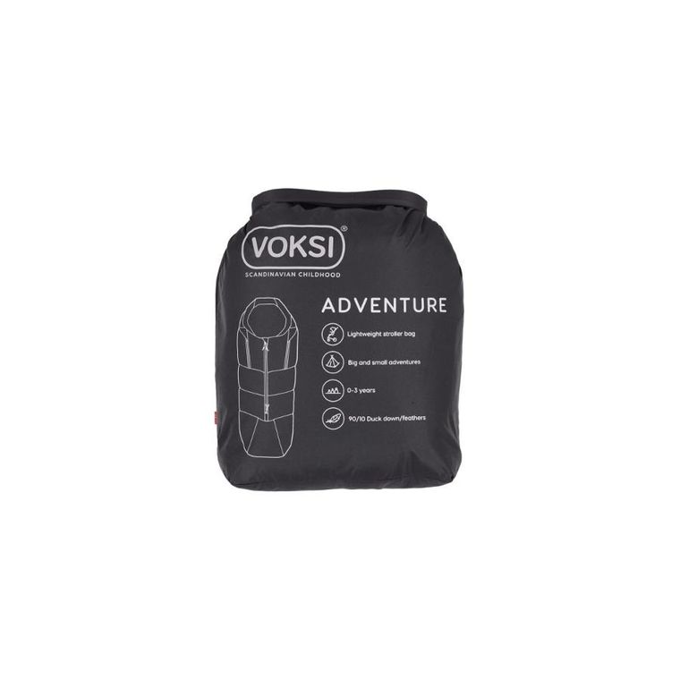 BeSafe Voksi, śpiworek do wózka, czarny