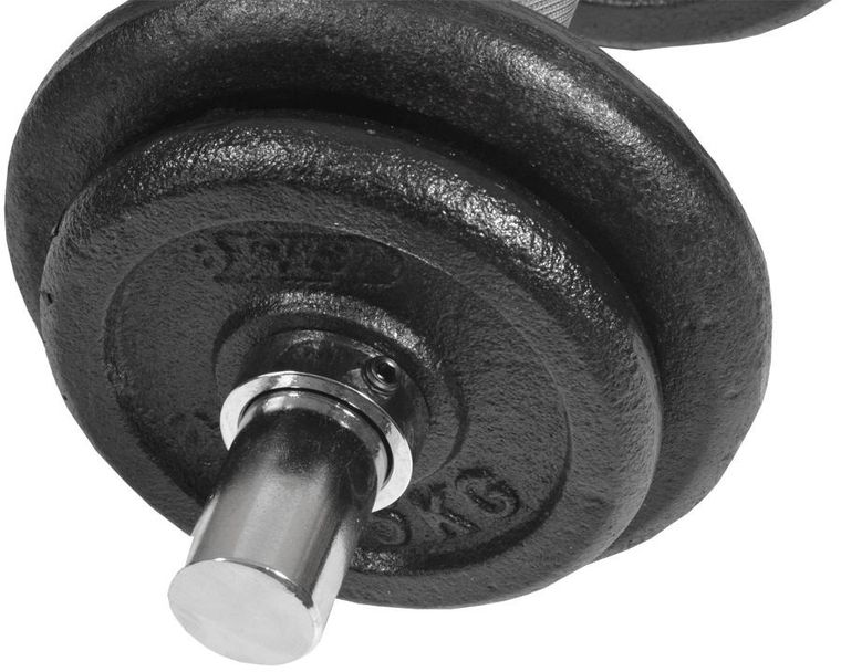 Best Sporting, hantla żeliwna, 10 kg, 30mm