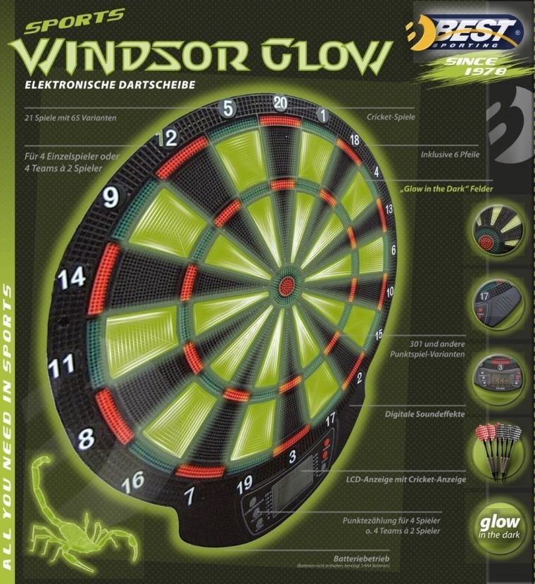 Best Sporting, tarcza elektroniczna do darta