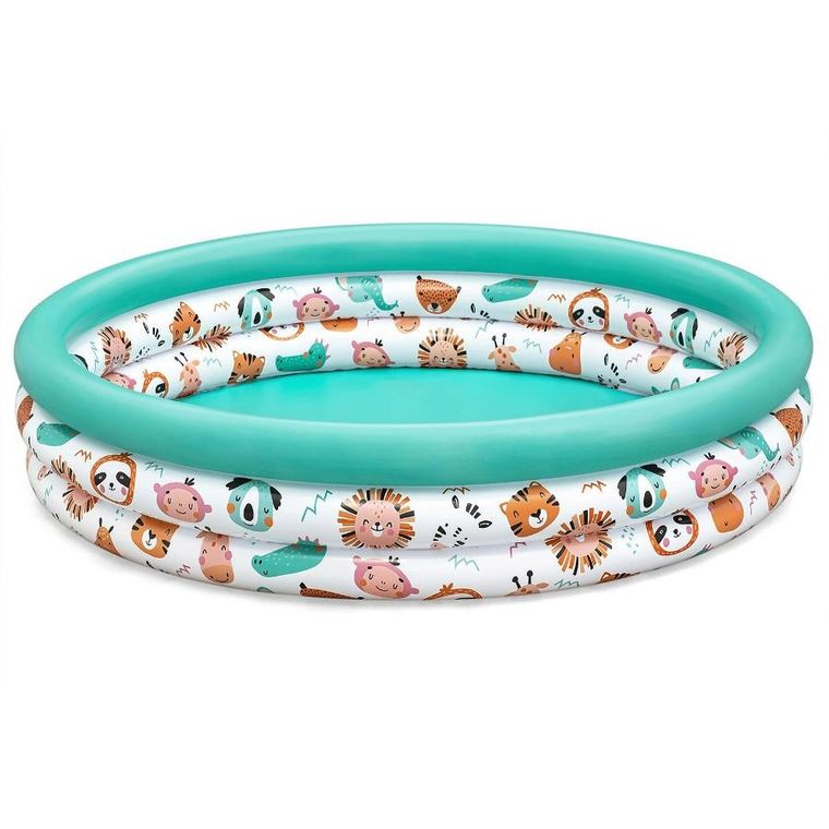 Bestway, basen dmuchany, zwierzęta safari, 25-122 cm