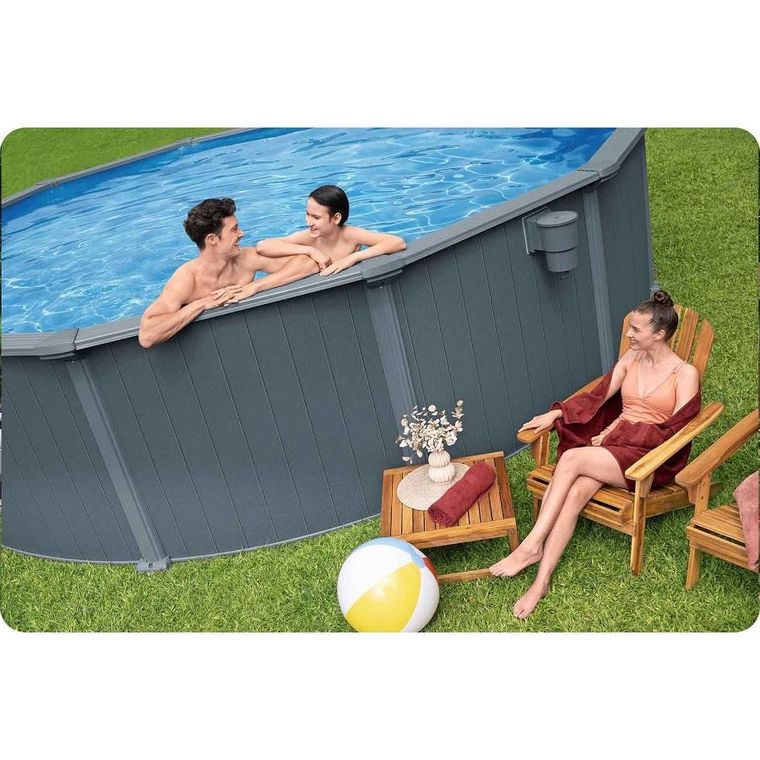 Bestway, basen ogrodowy, panelowy, całoroczny, 13w1, 549-132 cm