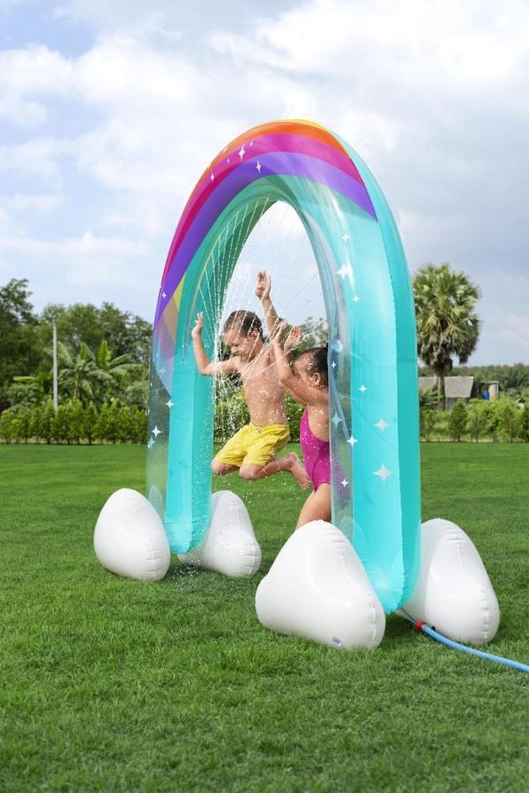 Bestway, dmuchana kurtyna wodna, tęcza, 221-71-19 cm