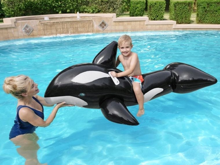 Bestway, dmuchana orka do pływania, 203-102 cm