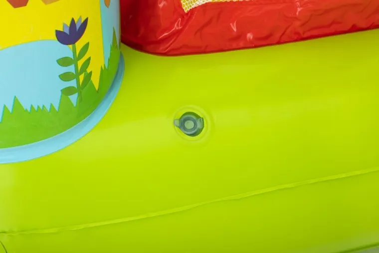 Bestway, Fisher-Price, dmuchany zamek, trampolina, 175-173-135 cm