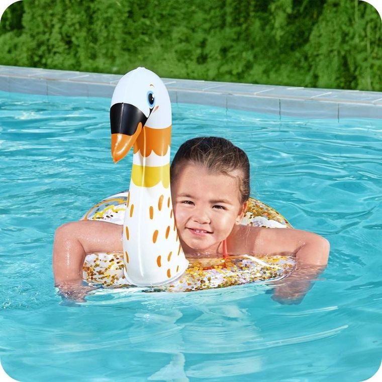 Bestway, kółko do pływania zwierzaki, łabędź
