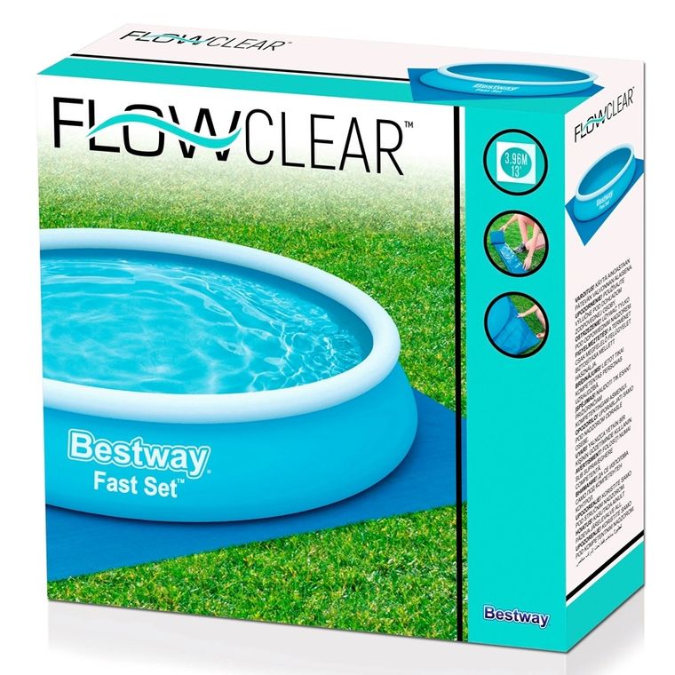 Bestway, mata pod basen ogrodowy, 396-396 cm