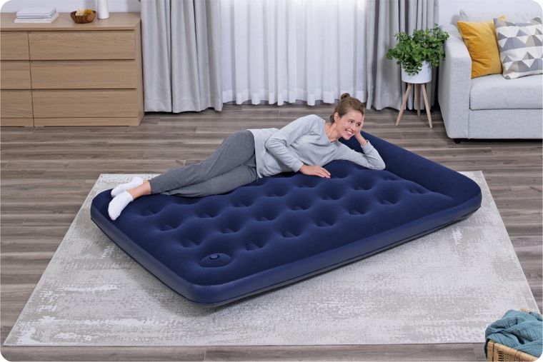 Bestway, materac dmuchany z pompką, 191-137-28 cm