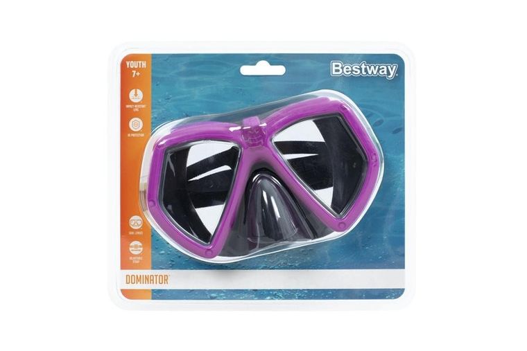 Bestway, okulary do pływania, różowe