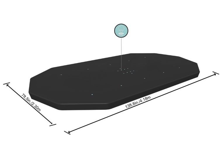 Bestway, pokrywa na basen, 418-230 cm