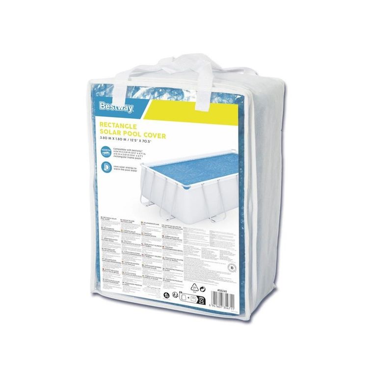 Bestway, pokrywa solarna do basenu, 404-201 cm