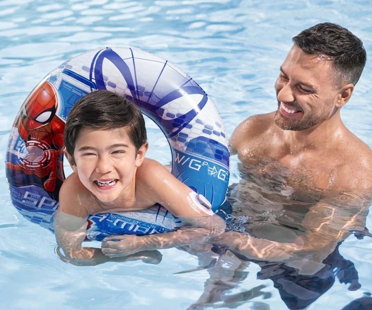 Bestway, Spider-Man, koło do pływania, 56 cm