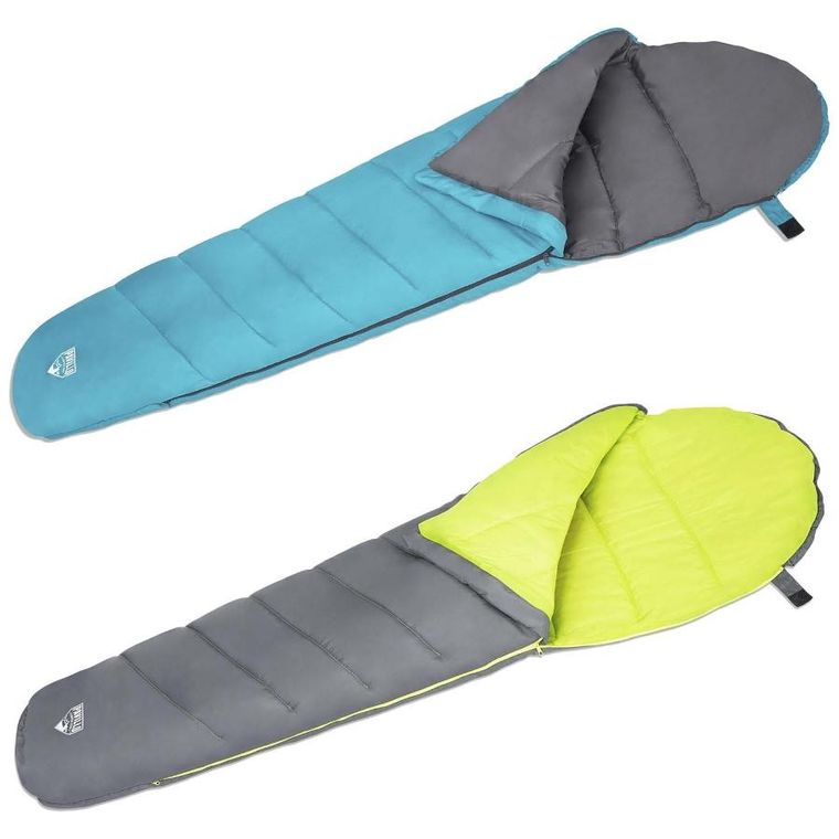 Bestway, śpiwór turystyczny, zielony