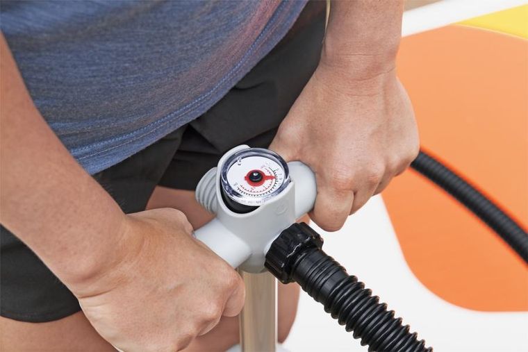 Bestway, wysokociśnieniowa pompka ręczna z manometrem