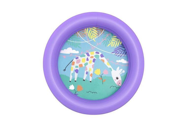 Bestway, Żyrafa, dmuchany basenik, fioletowy, 61-15 cm