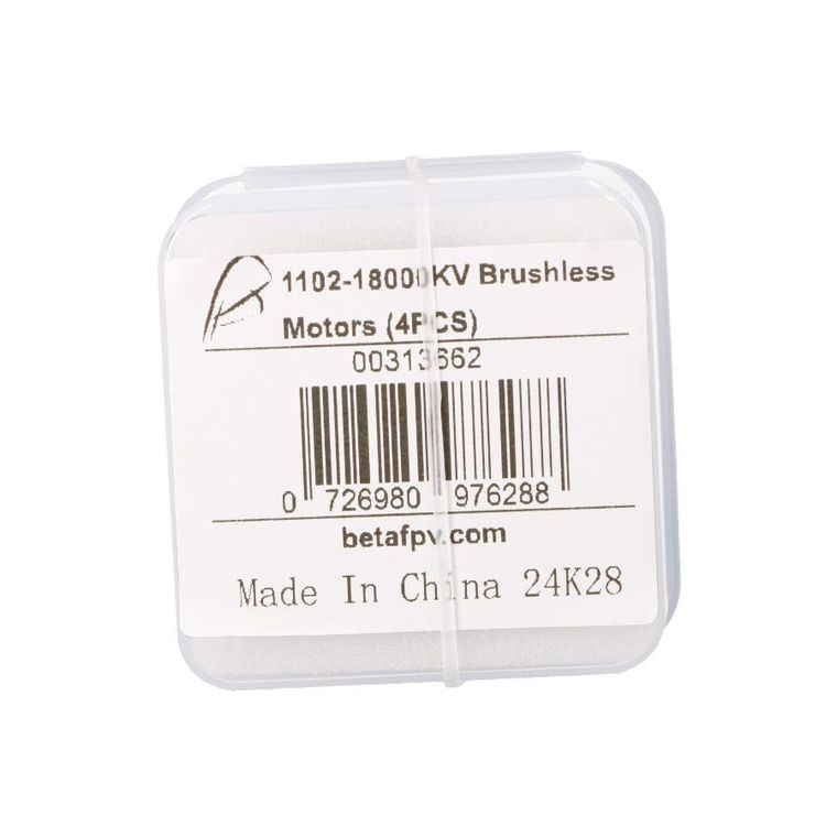 BetaFPV, zestaw silników do drona, 1102-18000KV, 45 mm, 4 szt.