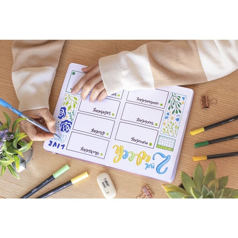 Bic, Intensity Medium, cienkopis, 4 kolory