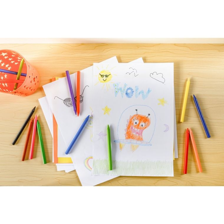 Bic, Kids, Plastidecor, kredki świecowe, 18 kolorów