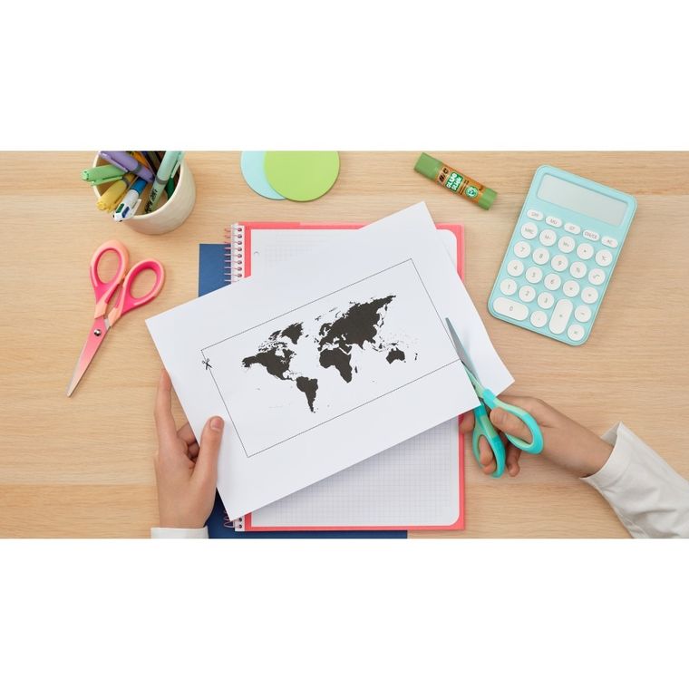 Bic, nożyczki metalowe