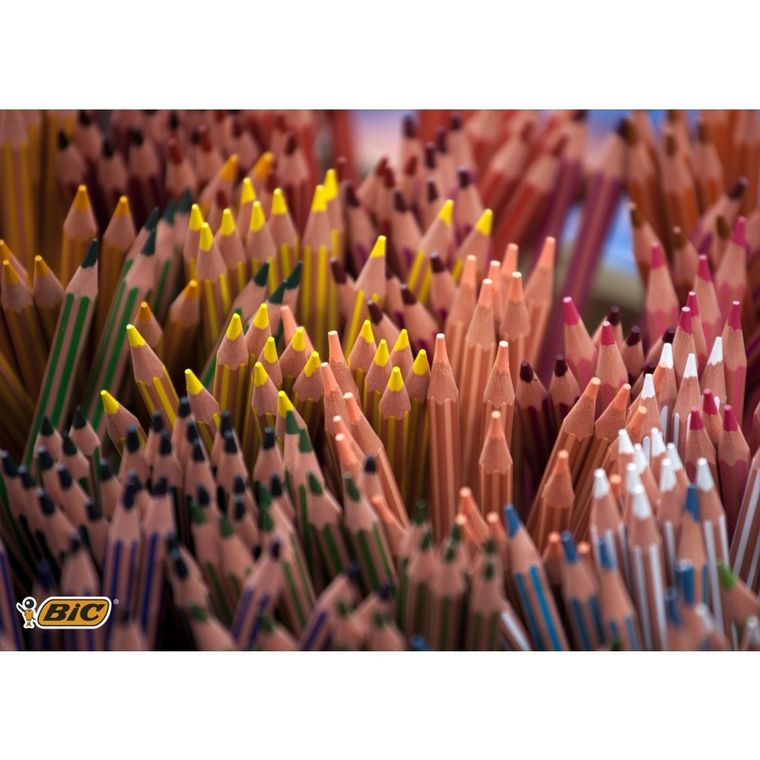 Bic, Tropicolors 2, kredki ołówkowe, 18 kolorów