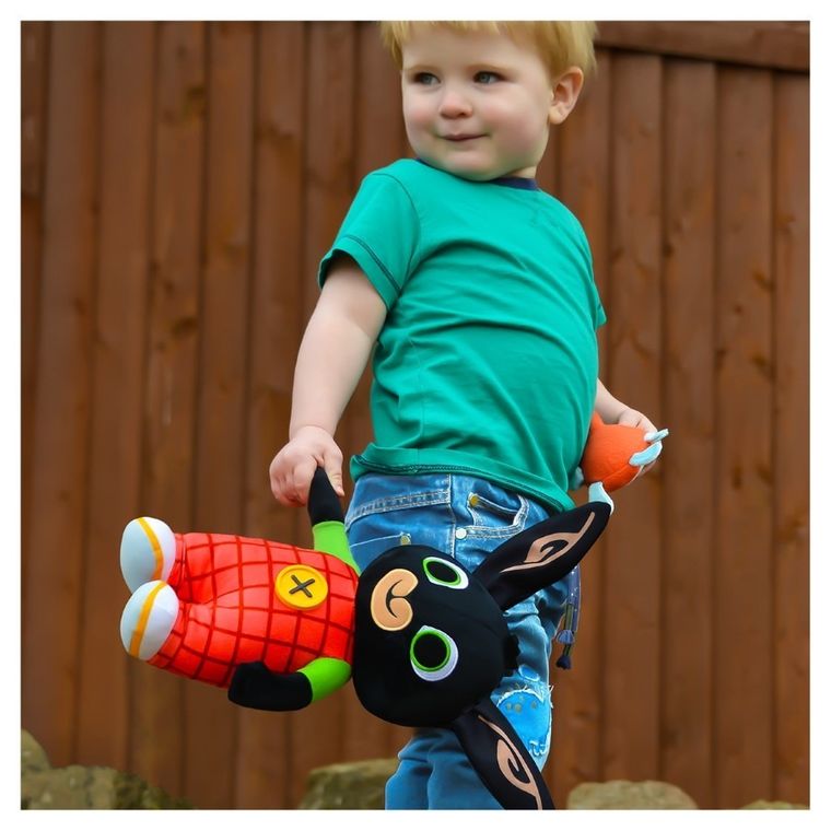 Bing, Królik Bing z przytulanką, maskotka interaktywna, 36 cm