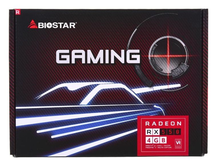 Biostar, karta graficzna, Radeon RX 550 4GB GDDR5