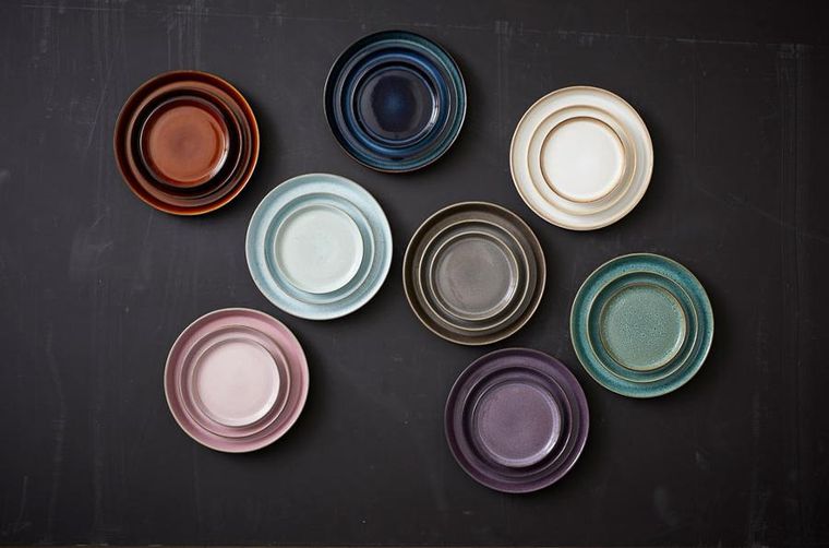 Bitz, Gastro, talerz, black/amber, 17 cm