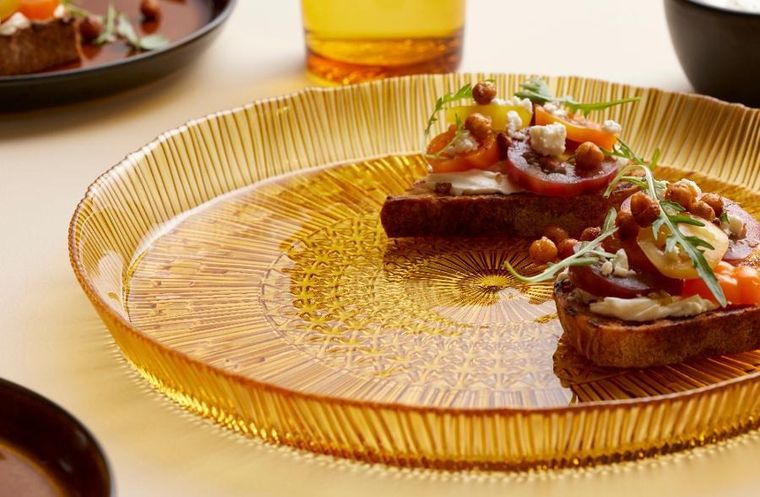 Bitz, Kusintha, naczynie do serwowania, Amber, 30 cm