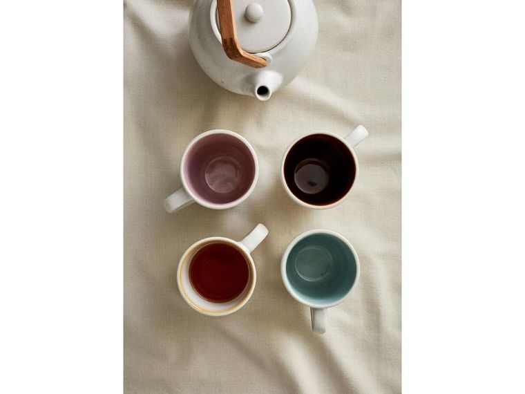 Bitz, zestaw kubków, brązowy/błękitny, 300 ml, 4 szt.