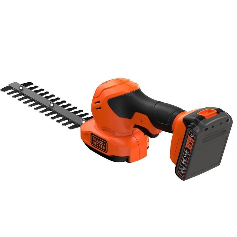 Black&Decker, nożyce do żywopłotu, akumulatorowe, 18V, 20 cm